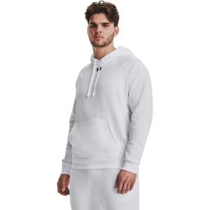 imageUnder Armour Mens Rival Fleece Sportstyle Logo Hoodie100 White   Black