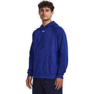 imageUnder Armour Mens Rival Fleece Sportstyle Logo Hoodie400 Royal   White