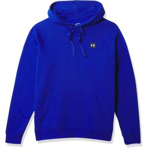 imageUnder Armour Mens Rival Fleece Sportstyle Logo HoodieRoyal 400Onyx White