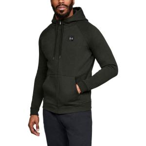 imageUnder Armour Mens Sportstyle Elite Utility Full ZipArtillery Green Black