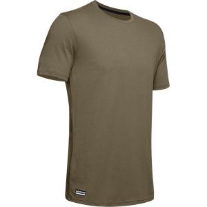imageUnder Armour Mens Tactical Cotton TShirtFederal Tan 499Federal Tan