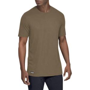 imageUnder Armour Mens Tactical Cotton TShirtFederal Tan