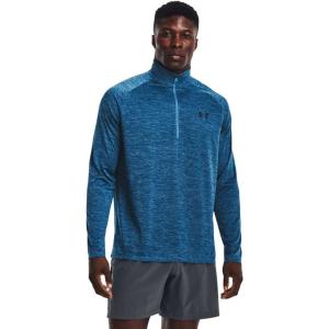 imageUnder Armour Mens Tech 20 12 Zip183 Chicago Blue  Petrol Blue  Black