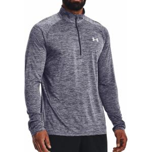 imageUnder Armour Mens Tech 20 12 Zip559 Tempered Steel  Mod Gray  White