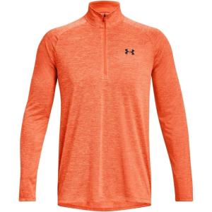 imageUnder Armour Mens Tech 20 12 Zip866 Orange Blast  Orange Tropic  Black