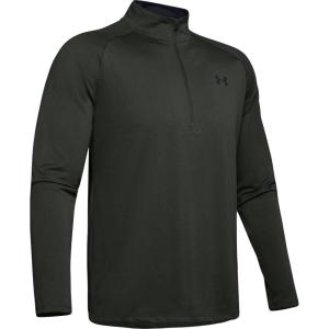imageUnder Armour Mens Tech 20 12 ZipBaroque Green 311Black