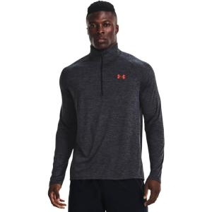 imageUnder Armour Mens Tech 20 12 ZipBlack 003Blaze Orange