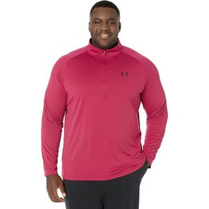 imageUnder Armour Mens Tech 20 12 ZipBlack Rose 664Black