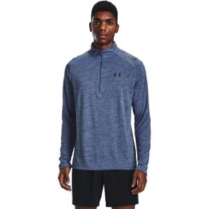 imageUnder Armour Mens Tech 20 12 ZipMineral Blue 470Black