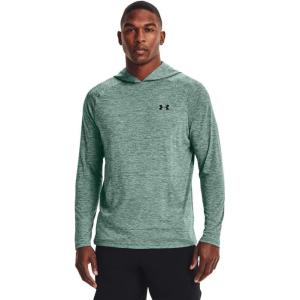 imageUnder Armour Mens Tech 20 HoodieToddy Green 370Black