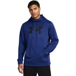 imageUnder Armour mens Armour Fleece Big Logo Hoodie432 Tech Blue   Black