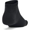imageUnder Armour Essential Low Socks 6 Pack001 Black  Black  Castlerock