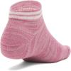 imageUnder Armour Essential Low Socks 6 Pack673 Tourmaline Pink  Stone  Stone