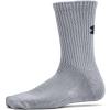 imageUnder Armour Kids Youth Training Cotton Crew Socks 3 Pairs035 Steel  White  Black