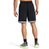 imageUnder Armour Mens 10Inch Perimeter Basketball Shorts001 Black   White