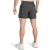 imageUnder Armour Mens Launch Run 5 Inch Unlined Shorts025 Castlerock  Castlerock  Reflective
