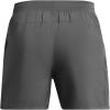 imageUnder Armour Mens Launch Run 5 Inch Unlined Shorts025 Castlerock  Castlerock  Reflective