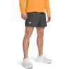 imageUnder Armour Mens Launch Run 5 Inch Unlined Shorts025 Castlerock  Castlerock  Reflective