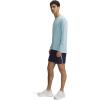 imageUnder Armour Mens Launch Run 5 Inch Unlined Shorts411 Midnight Navy  Stream  Reflective