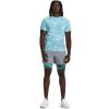 imageUnder Armour Mens Launch Run 5inch 2in1 Shorts035 Steel  Neo Turquoise  Reflective