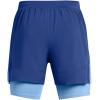 imageUnder Armour Mens Launch Run 5inch 2in1 Shorts432 Tech Blue  Horizon Blue  Reflective