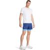 imageUnder Armour Mens Launch Run 5inch 2in1 Shorts432 Tech Blue  Horizon Blue  Reflective