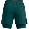 imageUnder Armour Mens Launch Run 5inch 2in1 Shorts449 Hydro Teal  Circuit Teal  Reflective