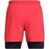 imageUnder Armour Mens Launch Run 5inch 2in1 Shorts713 Racer Red  Black  Reflective