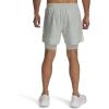 imageUnder Armour Mens Launch Run 5inch 2in1 ShortsHydro GreenHigh Vis YellowReflective