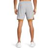 imageUnder Armour Mens Launch Run 7inch 2in1 Shorts011 Mod Gray  Nova Orange  Reflective