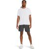 imageUnder Armour Mens Launch Run 7inch 2in1 Shorts025 Castlerock  Castlerock  Reflective