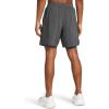 imageUnder Armour Mens Launch Run 7inch 2in1 Shorts025 Castlerock  Castlerock  Reflective