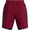 imageUnder Armour Mens Launch Run 7inch 2in1 Shorts625 Cardinal  Black  Reflective