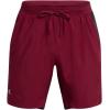 imageUnder Armour Mens Launch Run 7inch 2in1 Shorts625 Cardinal  Black  Reflective