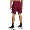 imageUnder Armour Mens Launch Run 7inch 2in1 Shorts625 Cardinal  Black  Reflective