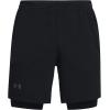 imageUnder Armour Mens Launch Run 7inch 2in1 ShortsBlack 001Reflective
