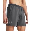 imageUnder Armour Mens Launch Run 9inch Shorts025 Castlerock  Castlerock  Reflective