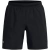 imageUnder Armour Mens Launch Stretch Woven 7inch Shorts001 Black  Black  Reflective