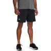 imageUnder Armour Mens Launch Stretch Woven 7inch Shorts001 Black  Black  Reflective