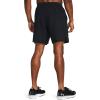 imageUnder Armour Mens Launch Stretch Woven 7inch Shorts001 Black  Black  Reflective