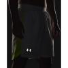 imageUnder Armour Mens Launch Stretch Woven 7inch Shorts006 Gray Mist  Lime Surge  Reflective