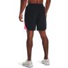 imageUnder Armour Mens Launch Stretch Woven 7inch Shorts007 Black  Pink Shock  Reflective