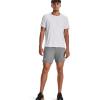 imageUnder Armour Mens Launch Stretch Woven 7inch Shorts011 Mod Gray  Mod Gray  Reflective