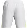 imageUnder Armour Mens Launch Stretch Woven 7inch Shorts014 Halo Gray  Highvis Yellow  Reflective