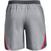 imageUnder Armour Mens Launch Stretch Woven 7inch Shorts016 Pitch Gray Full Heather  Bolt Red  Reflective