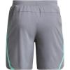 imageUnder Armour Mens Launch Stretch Woven 7inch Shorts035 Steel  Neo Turquoise  Reflective