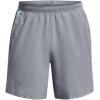 imageUnder Armour Mens Launch Stretch Woven 7inch Shorts035 Steel  Neo Turquoise  Reflective