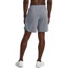 imageUnder Armour Mens Launch Stretch Woven 7inch Shorts035 Steel  Neo Turquoise  Reflective