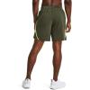 imageUnder Armour Mens Launch Stretch Woven 7inch Shorts391 Marine Od Green  Lime Yellow  Reflective