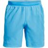 imageUnder Armour Mens Launch Stretch Woven 7inch Shorts419 Capri  Petrol Blue  Reflective